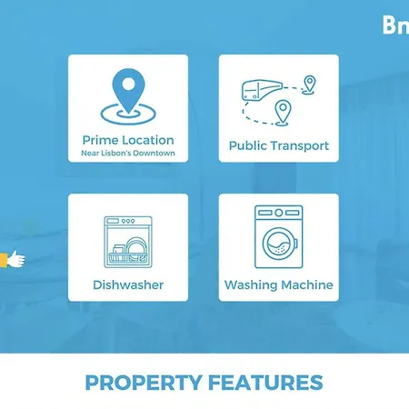 アパート Marques De Pombal Metropolitan Flat *